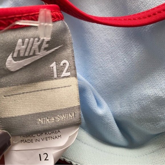 Nike‎ Swim One-Piece Swimsuit Size 12 - Picture 7 of 9